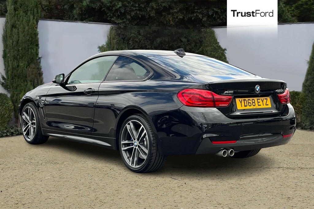 BMW 4 Series Gran Coupe 2.0 420I Gpf M Sport Coupe Xdrive Black #2