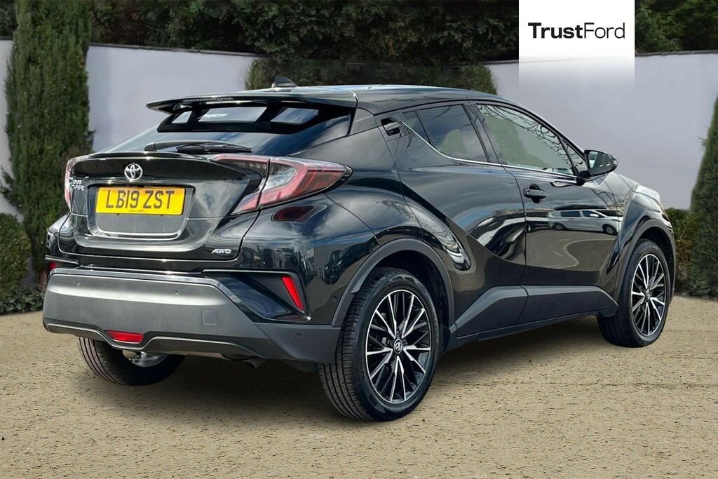 Toyota C-Hr 1.2 Vvt-i Excel Suv Cvt Awd Euro 6 S S Black #4
