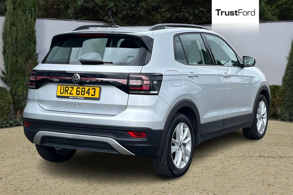 Volkswagen T-Cross Se Silver #4
