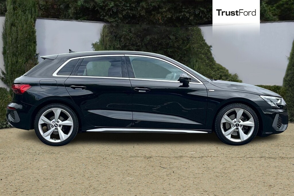 Audi A3 S Line Black #3