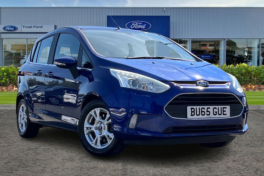 Ford B-Max 1.0T Ecoboost Zetec Mpv Euro 5 Blue