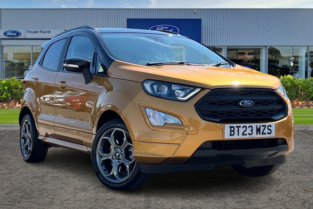 Ford Ecosport St-line Yellow