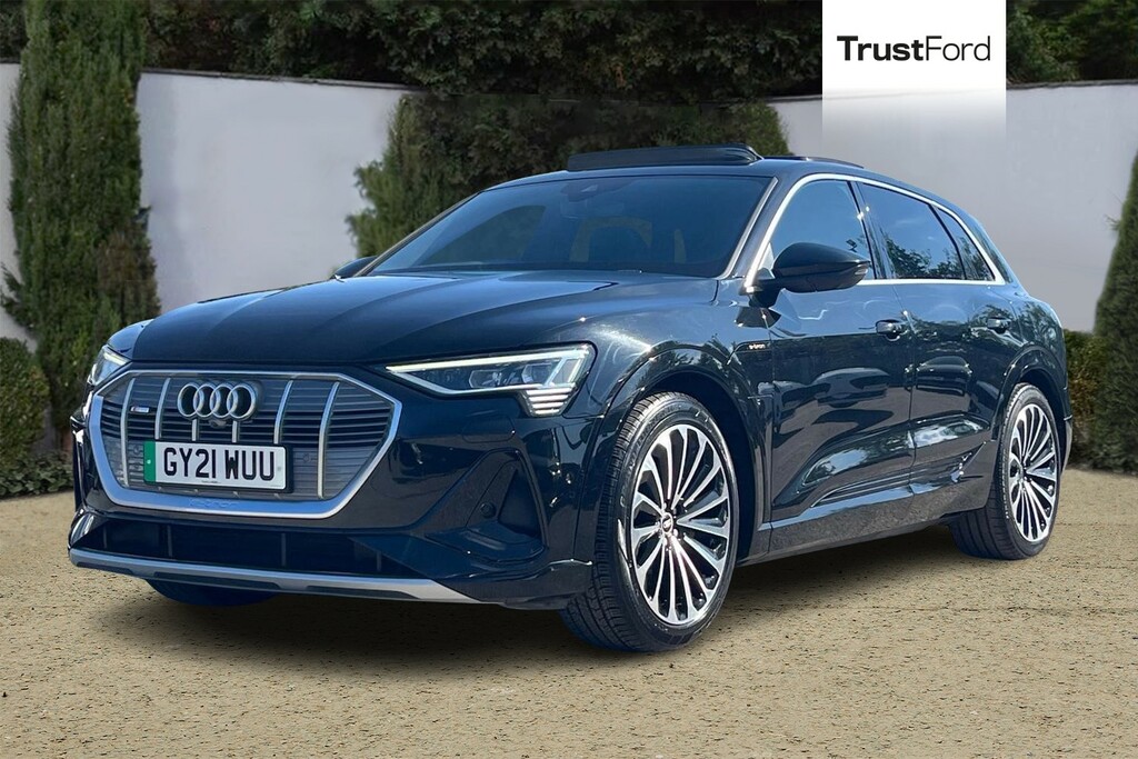 Audi E-tron 55 S Line Suv Quattro 95Kwh 408 Black #5