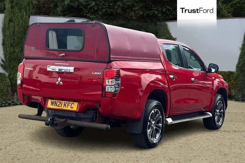 Mitsubishi L200 2.2 Di-d Dc Trojan Pickup Double Cab Au Red #4