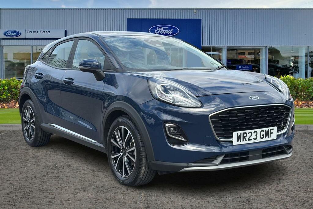 Ford Puma Titanium Blue
