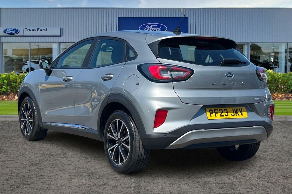 Ford Puma 1.0 Ecoboost Hybrid Mhev Titanium Dct PF23JKV Silver #2