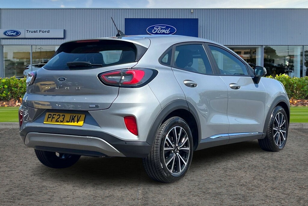 Ford Puma 1.0 Ecoboost Hybrid Mhev Titanium Dct PF23JKV Silver #4