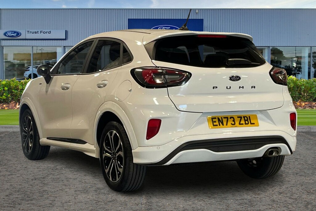 Ford Puma St-line White #2