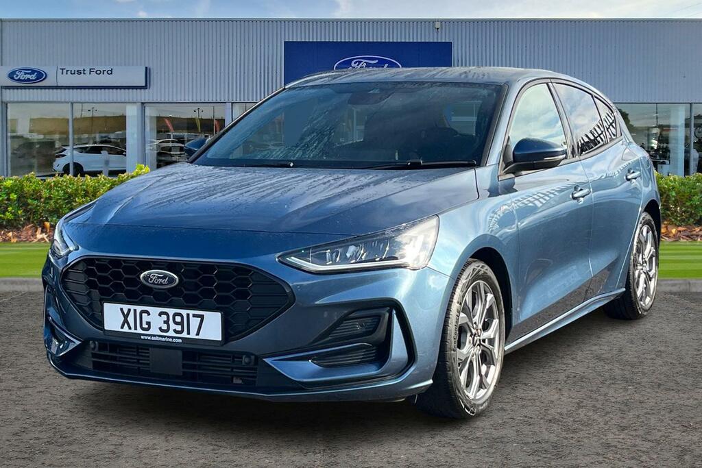 Ford Focus 1.0T Ecoboost St-line Hatchback Blue #5