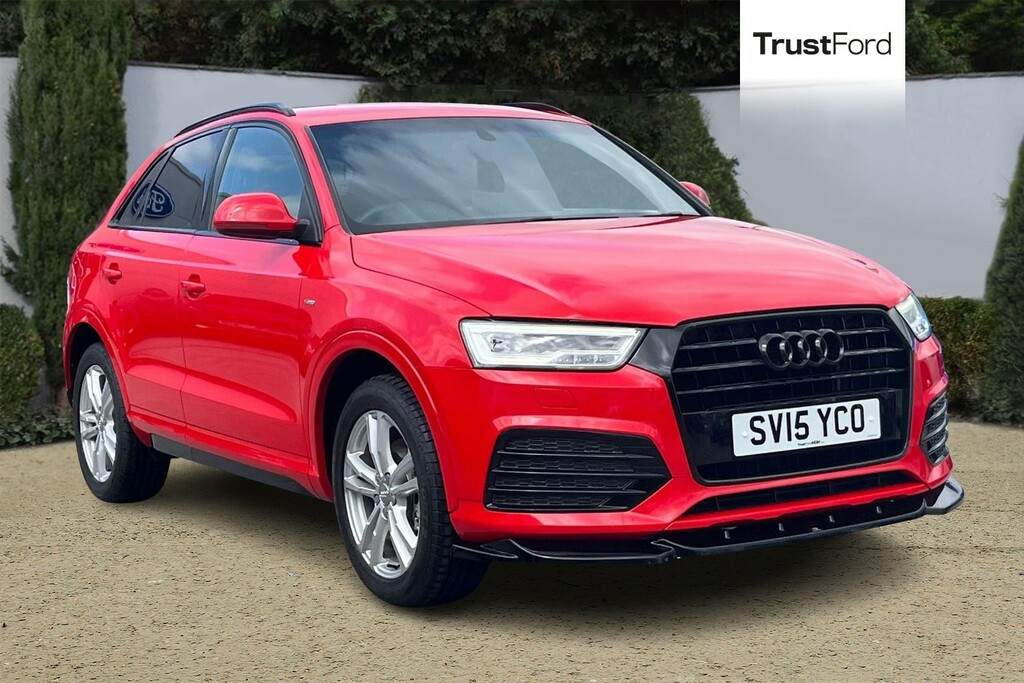 Audi Q3 S Line Navigation Red