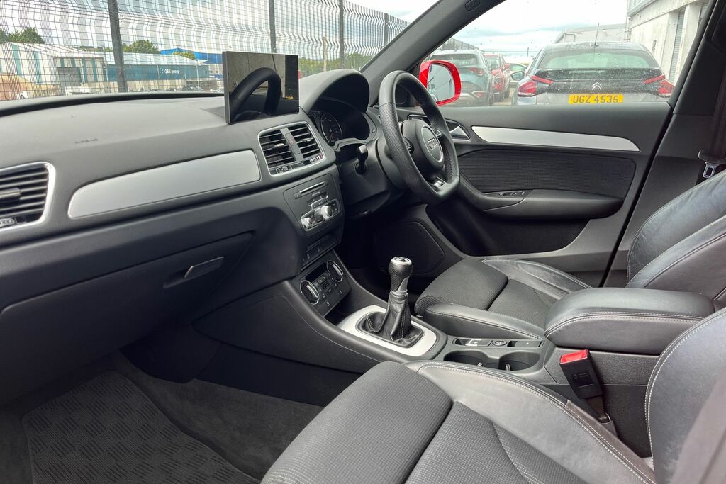 Audi Q3 2.0 Tdi S Line S Tronic Quattro Euro 6 Ss Silver #18