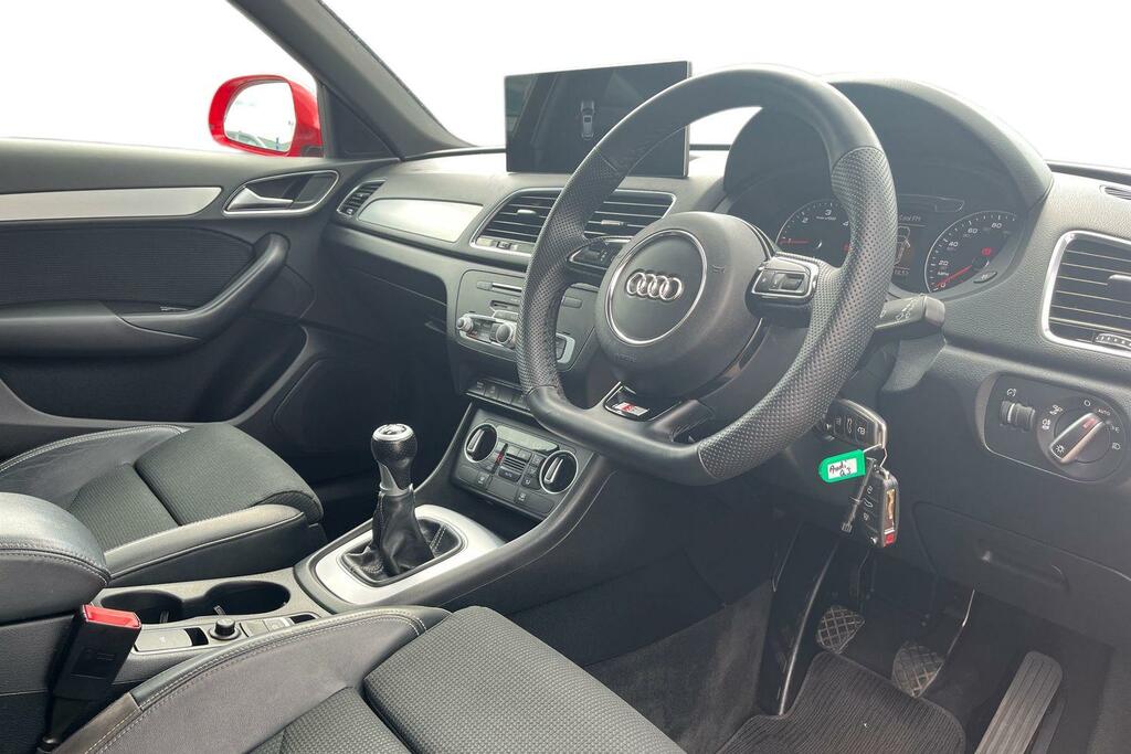Audi Q3 2.0 Tdi S Line S Tronic Quattro Euro 6 Ss Silver #9