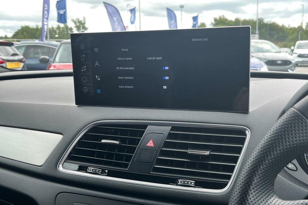 Audi Q3 2.0 Tdi S Line S Tronic Quattro Euro 6 Ss Silver #37