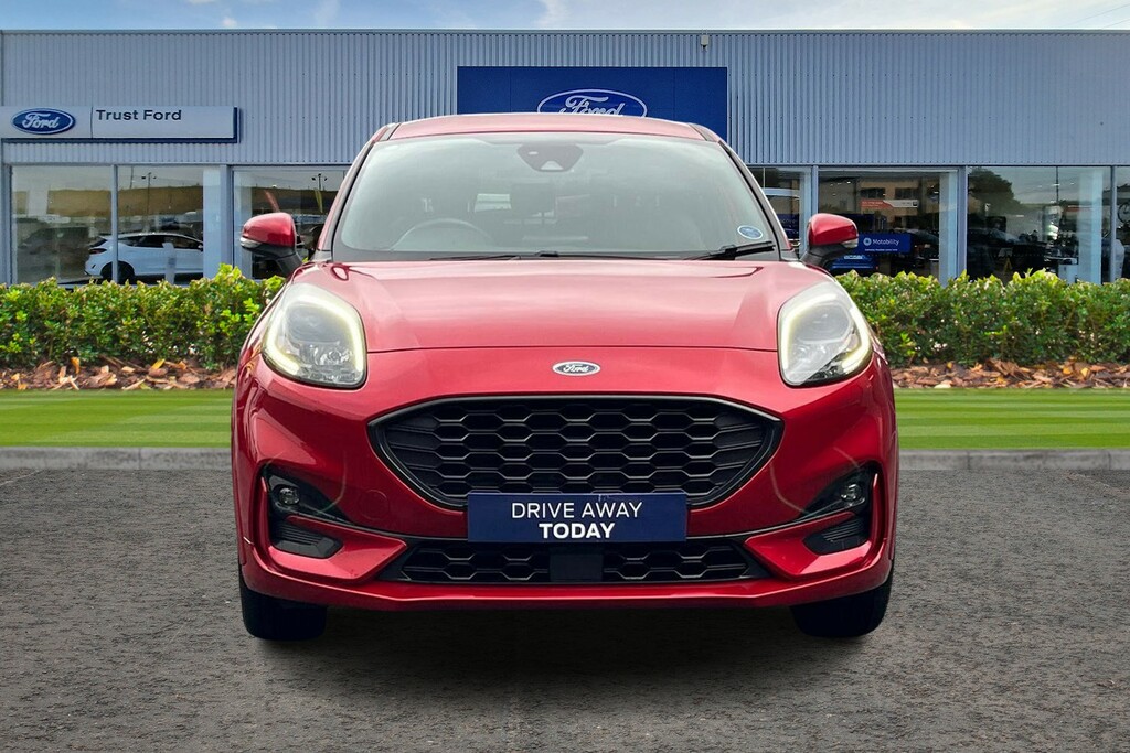 Ford Puma 1.0T Ecoboost Mhev St-line X Suv Red #6