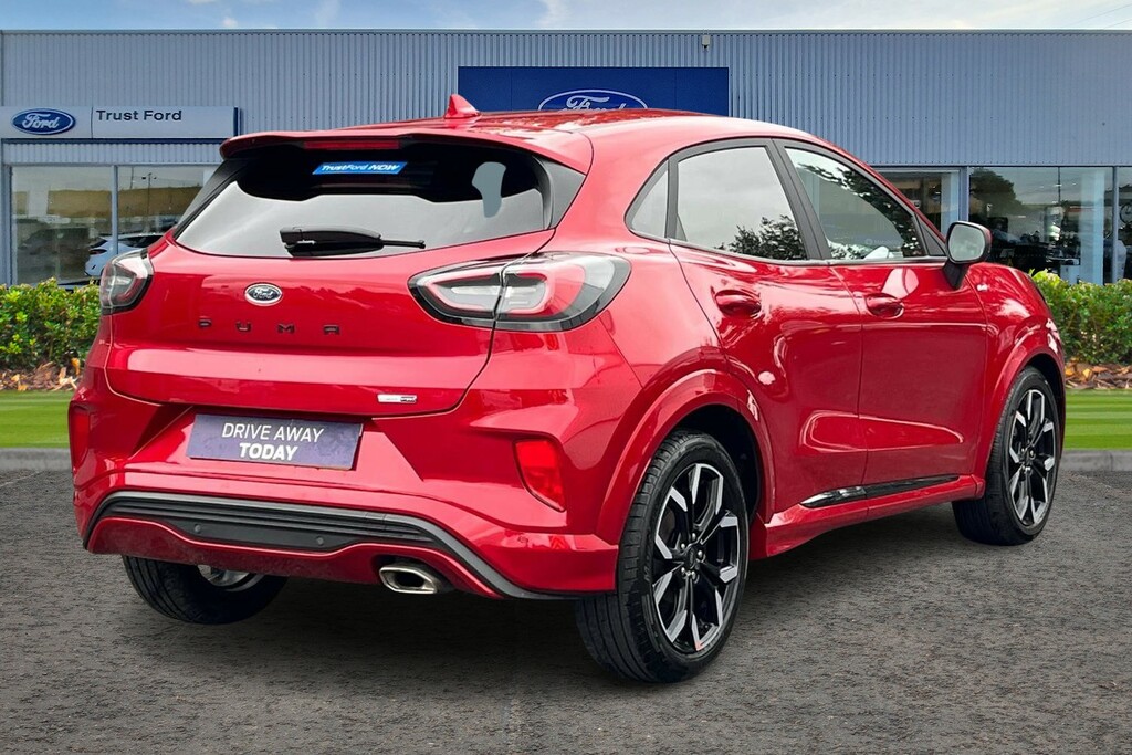 Ford Puma 1.0T Ecoboost Mhev St-line X Suv Red #4