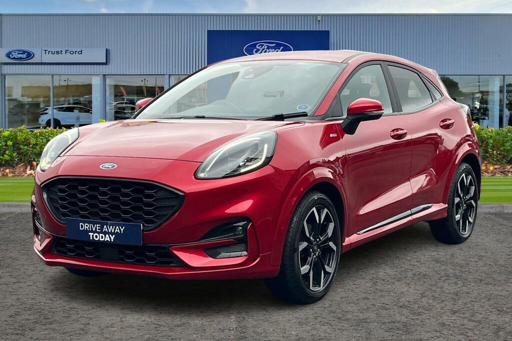 Ford Puma 1.0T Ecoboost Mhev St-line X Suv Red #5