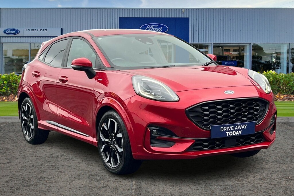 Ford Puma 1.0T Ecoboost Mhev St-line X Suv Red