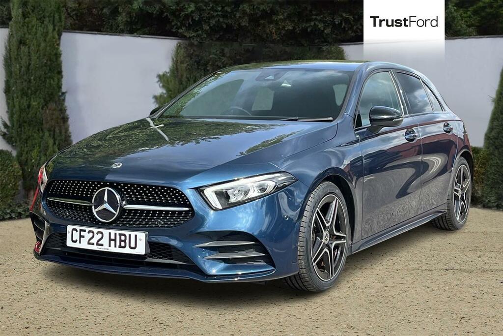 Mercedes-Benz A Class Amg Line Blue #5