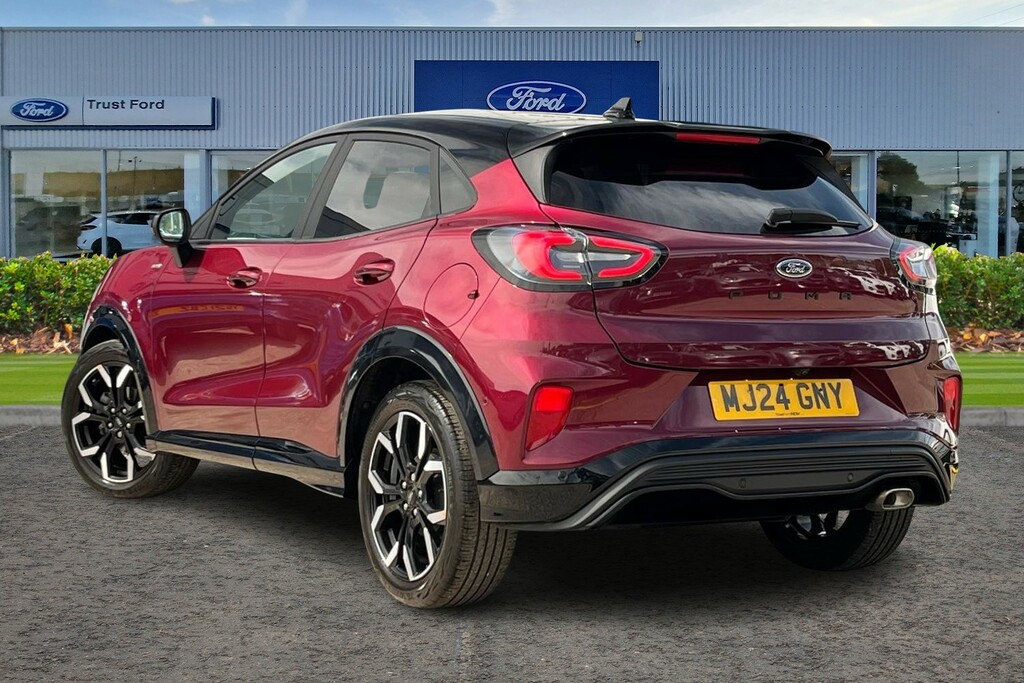 Ford Puma 1.0T Ecoboost Mhev Vivid Ruby Edition Suv Petr Red #2