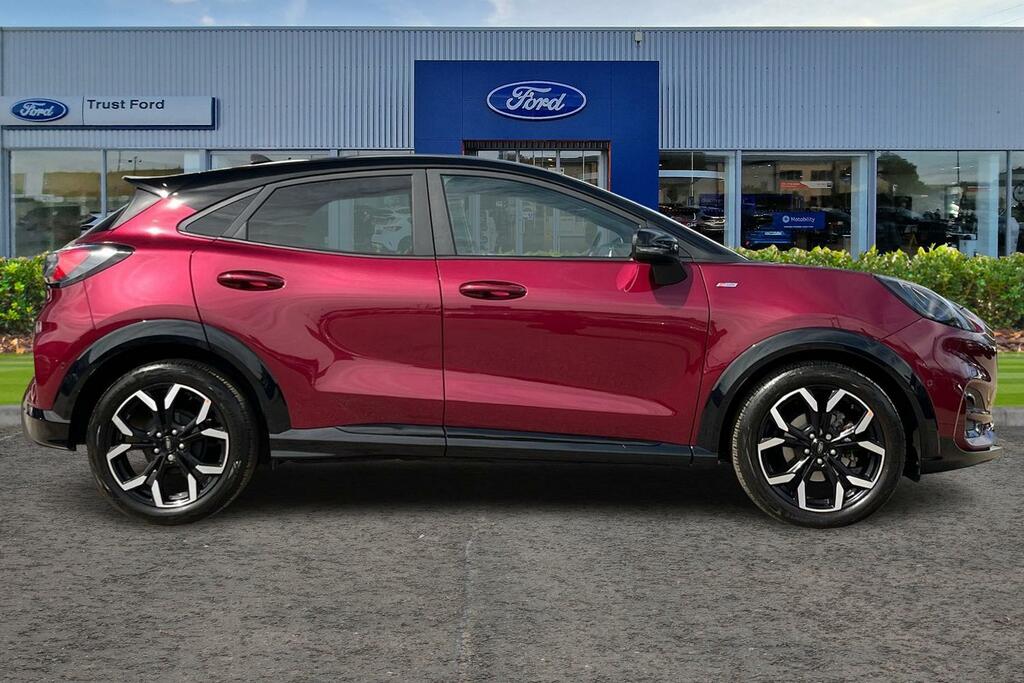 Ford Puma 1.0T Ecoboost Mhev Vivid Ruby Edition Suv Petr Red #3
