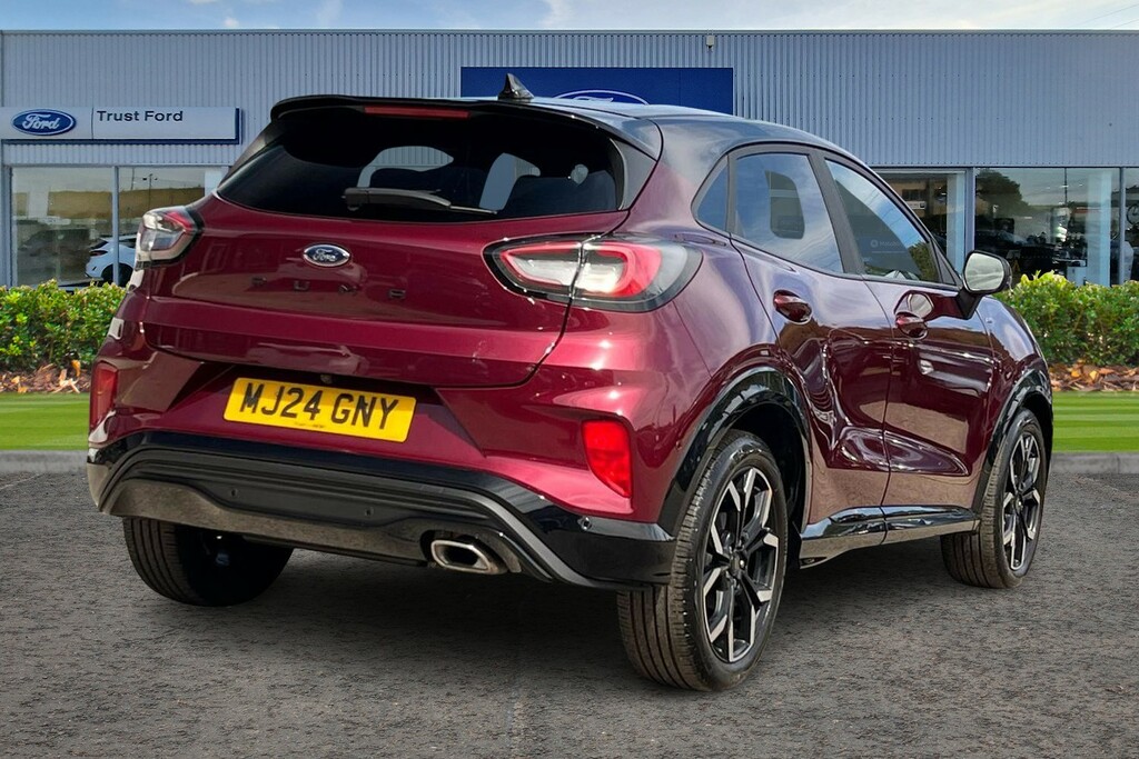 Ford Puma 1.0T Ecoboost Mhev Vivid Ruby Edition Suv Petr Red #4