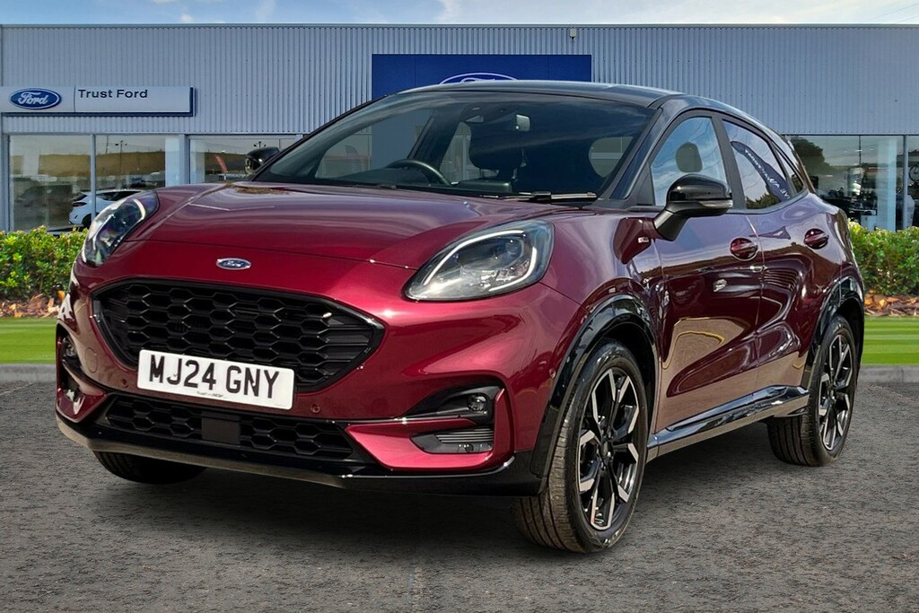 Ford Puma 1.0T Ecoboost Mhev Vivid Ruby Edition Suv Petr Red #5
