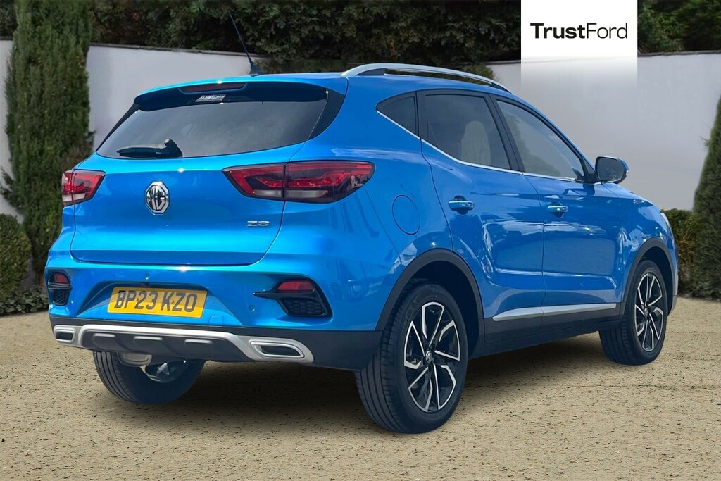MG ZS Exclusive Blue #4
