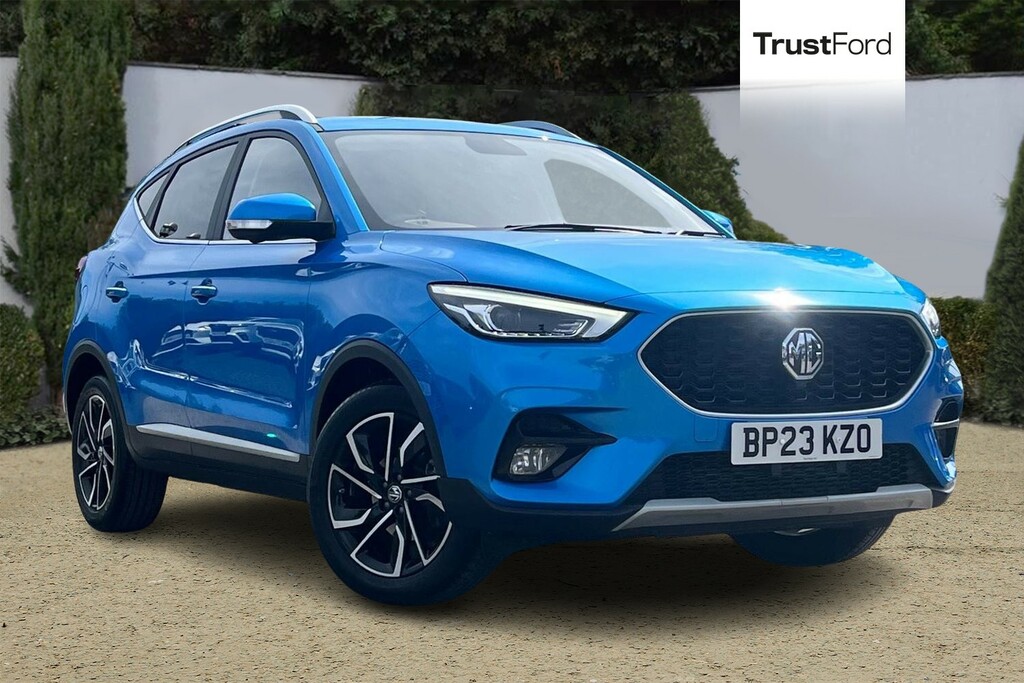 MG ZS Exclusive Blue