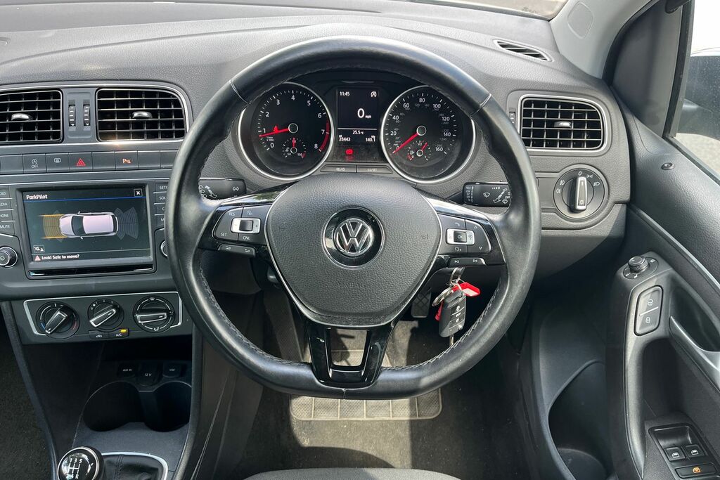 Volkswagen Polo 1.0 Tsi Bluemotion Tech R-line Euro 6 Ss Black #12