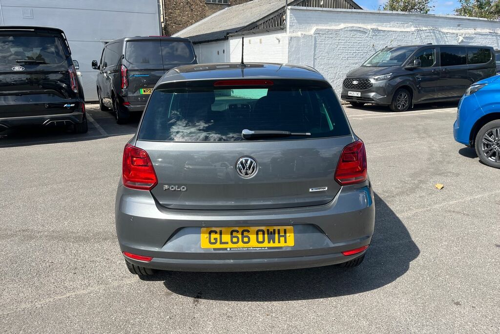 Volkswagen Polo 1.0 Tsi Bluemotion Tech R-line Euro 6 Ss Black #34