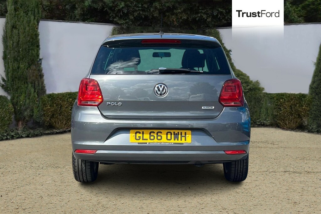 Volkswagen Polo 1.0 Tsi Bluemotion Tech R-line Euro 6 Ss Black #7