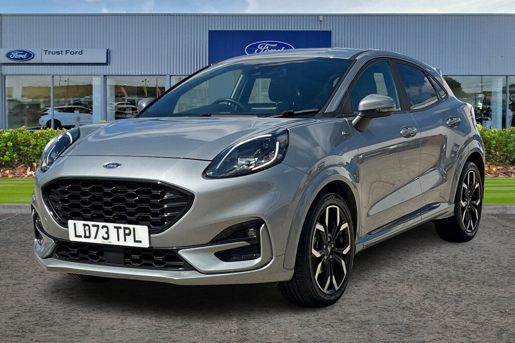 Ford Puma 1.0T Ecoboost Mhev St-line X Suv Hybrid Silver #5