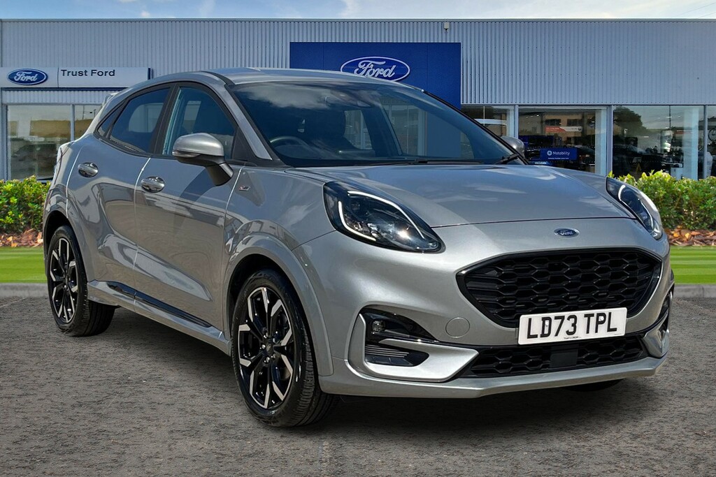 Ford Puma 1.0T Ecoboost Mhev St-line X Suv Hybrid Silver