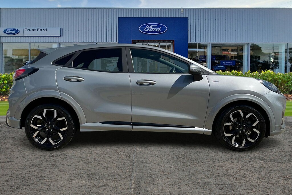 Ford Puma 1.0T Ecoboost Mhev St-line X Suv Hybrid Silver #3