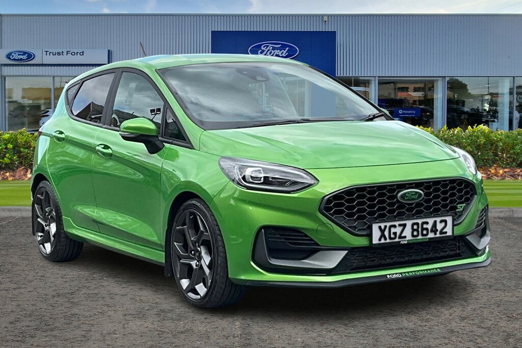 Ford Fiesta 1.5T Ecoboost St-3 Hatchback Eur Green