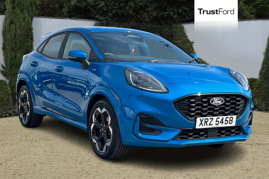 Ford Puma St-line X Blue