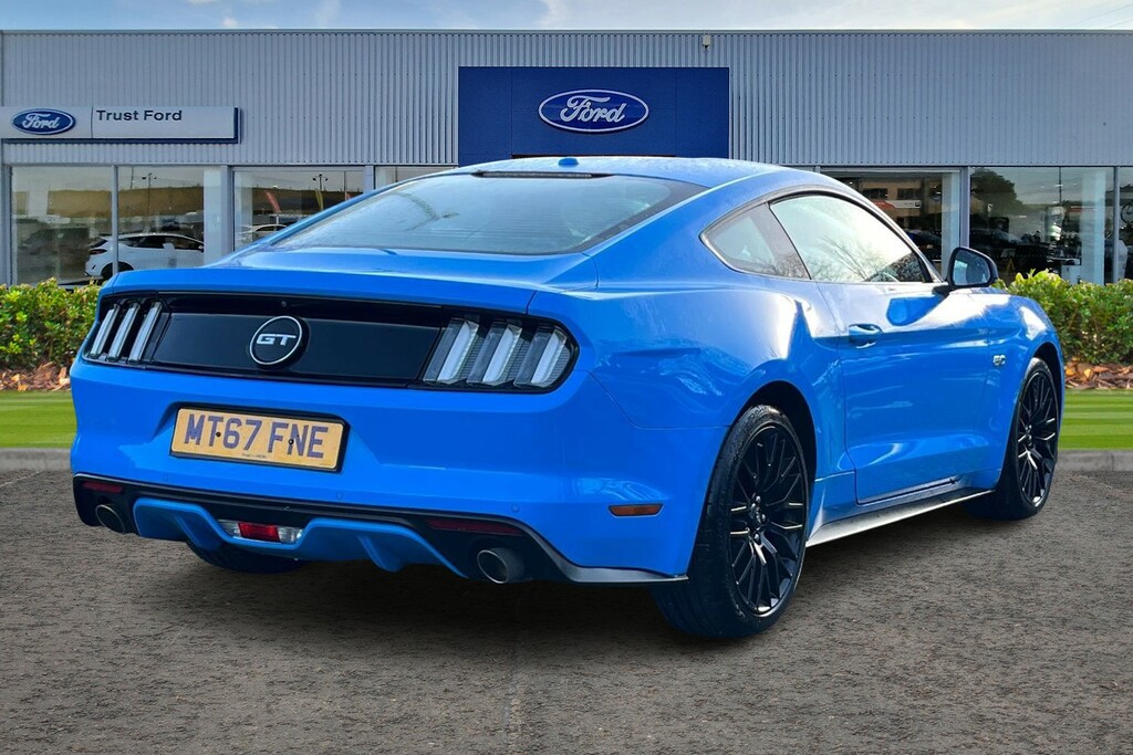Ford Mustang Gt Blue #4