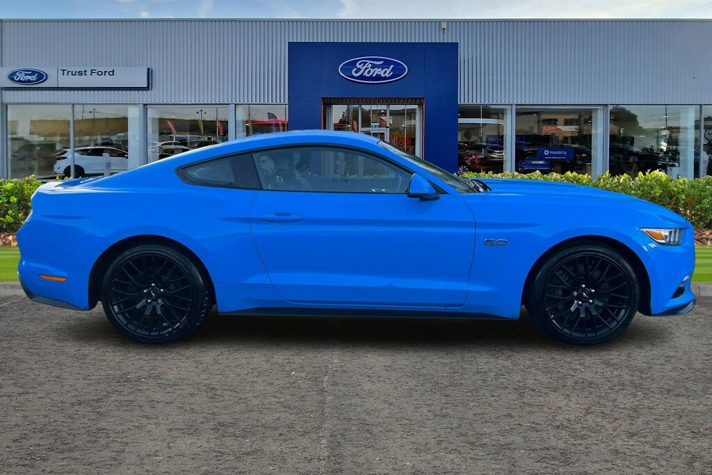 Ford Mustang Gt Blue #3