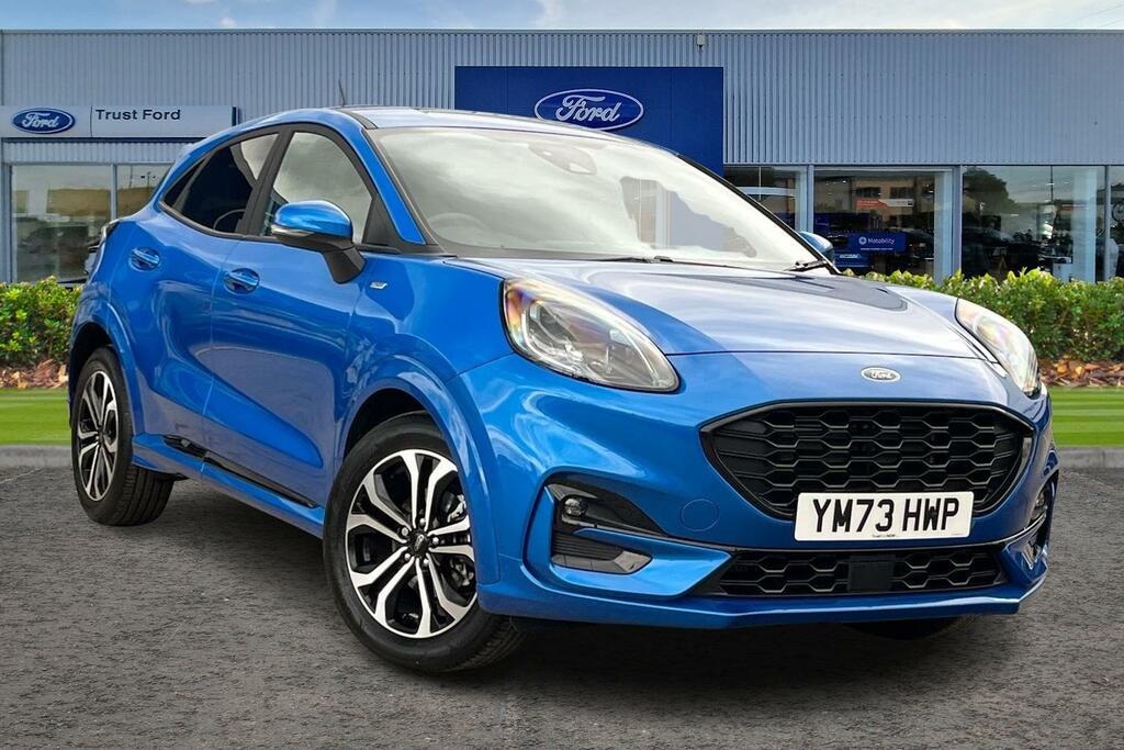 Ford Puma St-line Blue