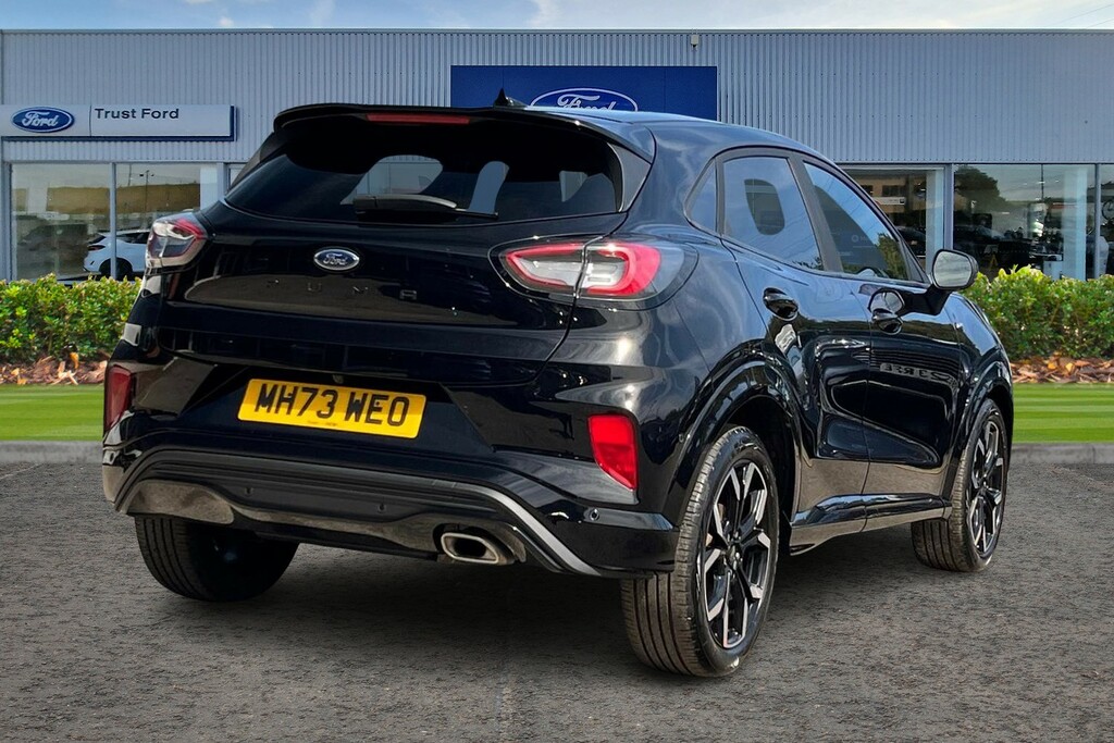 Ford Puma 1.0T Ecoboost Mhev St-line X Suv Hybrid Black #4