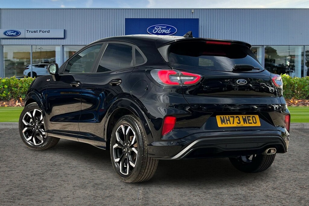 Ford Puma 1.0T Ecoboost Mhev St-line X Suv Hybrid Black #2