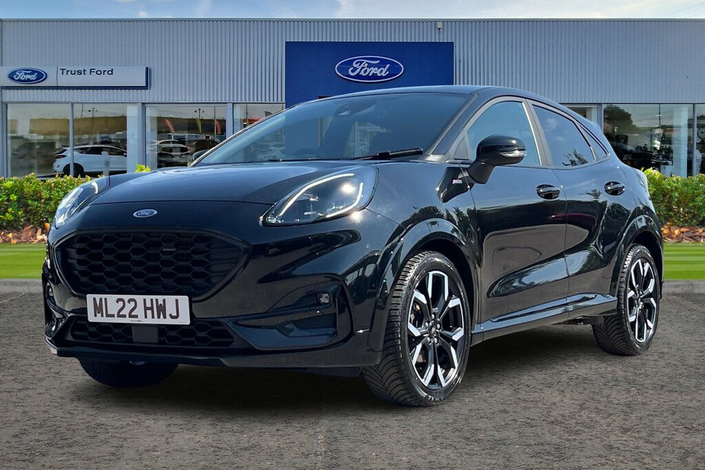 Ford Puma 2022 1.0T Ecoboost Mhev St-line X Suv H Black #5