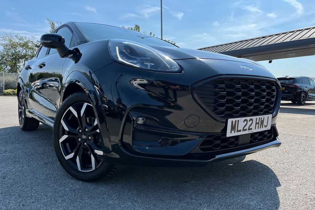 Ford Puma 2022 1.0T Ecoboost Mhev St-line X Suv H Black #36