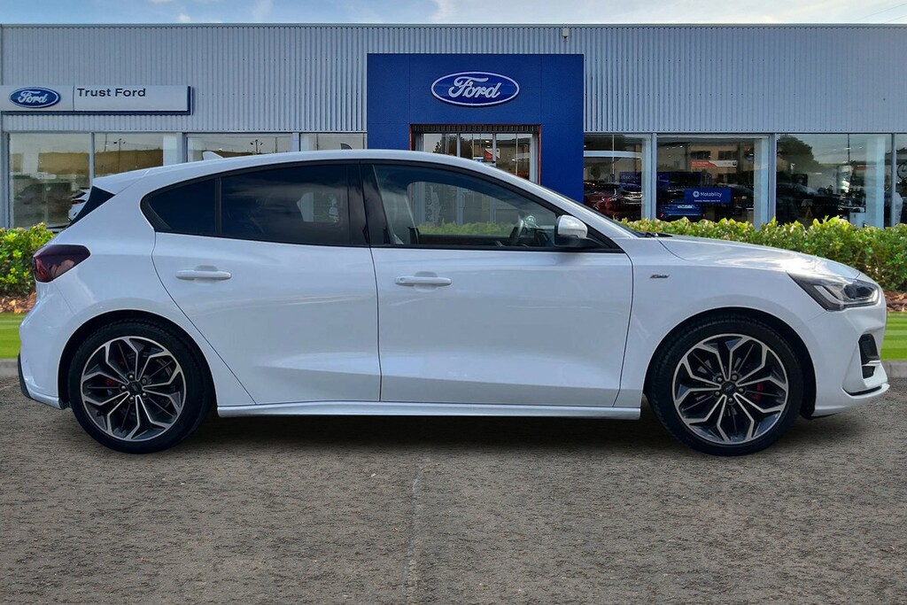 Ford Focus St-line Xheated Seats Steering Wheel - Bo Aud White #3