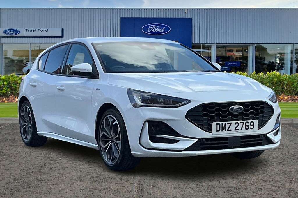 Ford Focus St-line Xheated Seats Steering Wheel - Bo Aud White