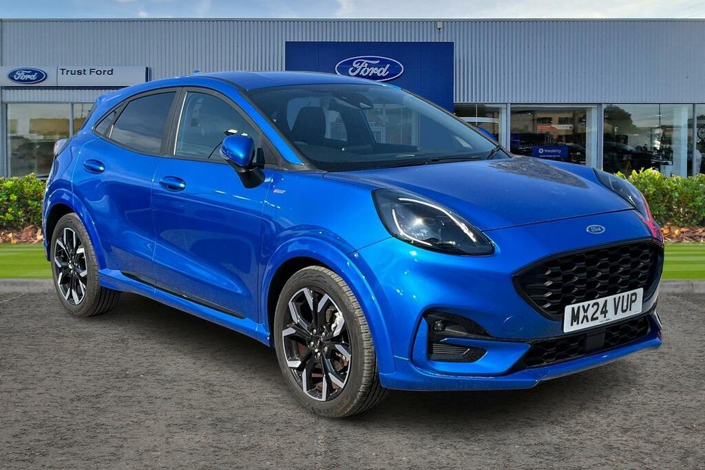 Ford Puma St-line X Blue