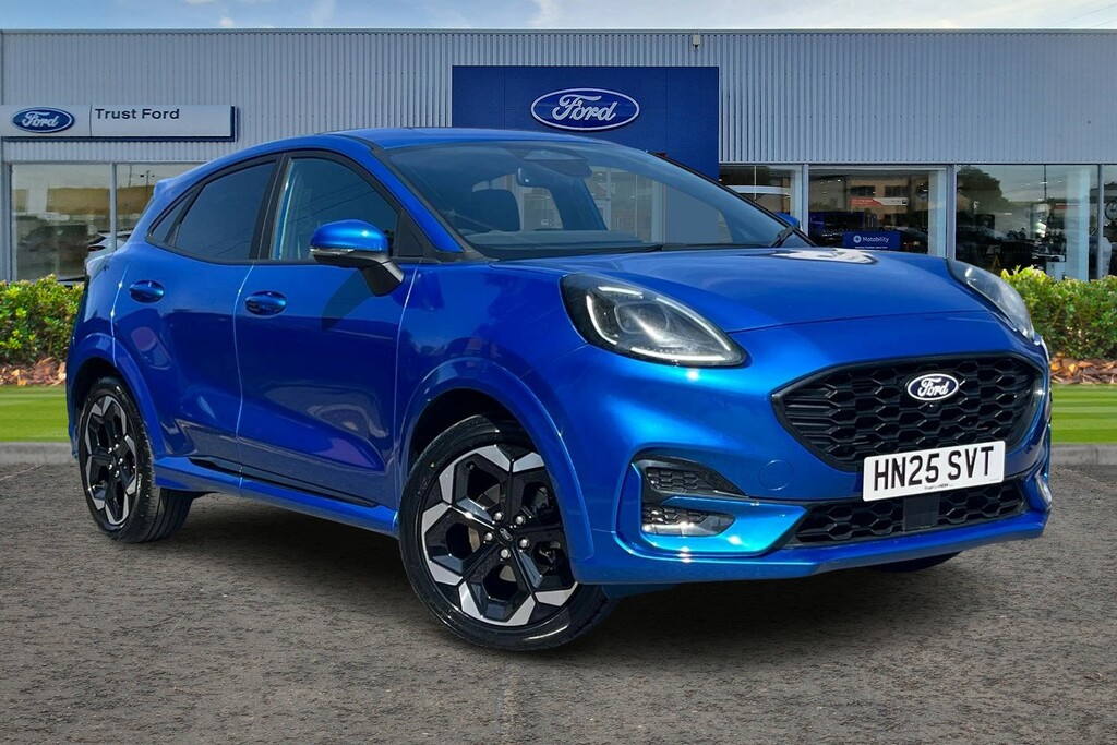 Ford Puma St-line X Blue
