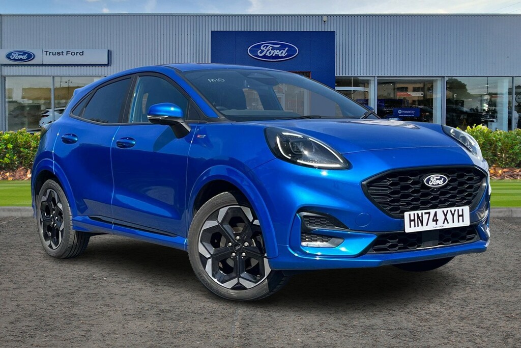Ford Puma St-line X Blue