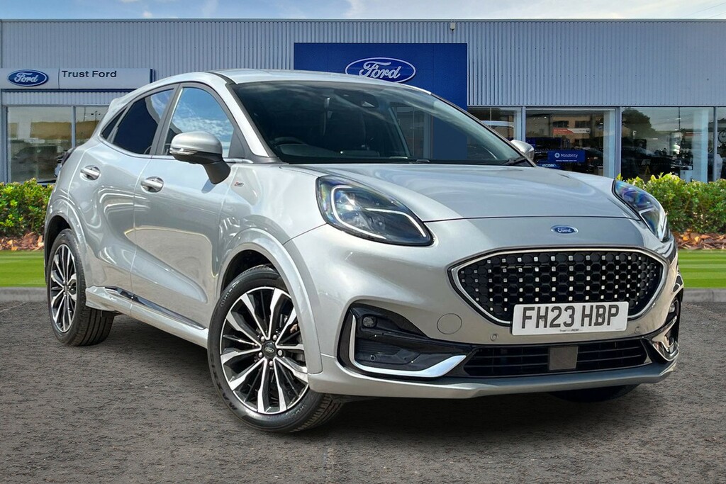 Ford Puma St-line Vignale Silver