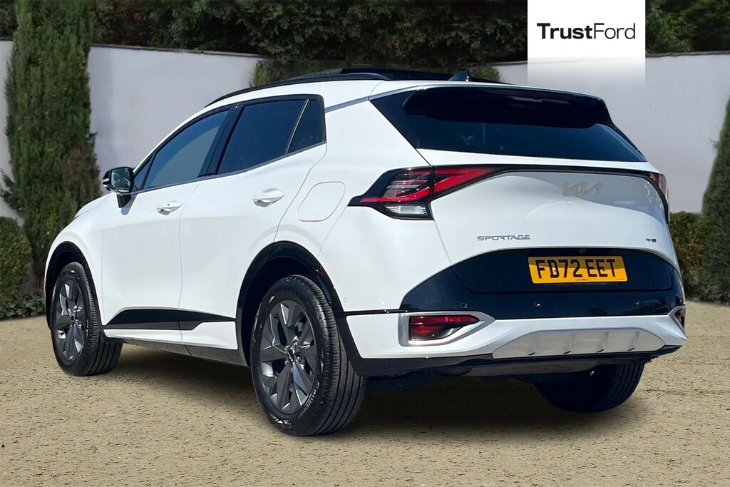 Kia Sportage 1.6 H T-gdi Gt-line S Suv Hybrid E White #2